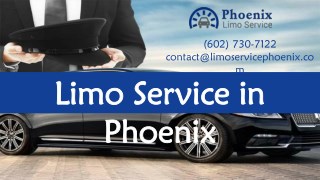 Limo Services Phoenix