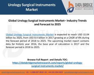 Global Urology Surgical Instruments Market– Industry Trends and Forecast to 2025