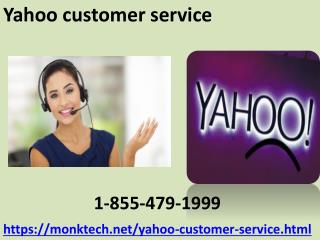 Weed out Yahoo Related Issues with Yahoo Customer Service 18554791999 Executives