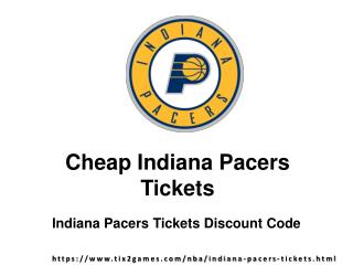 Discounted Indiana Pacers Tickets