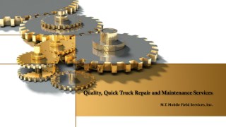 Quality, Quick Truck Repair and Maintenance Services