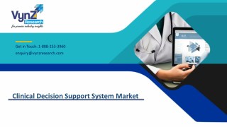Global Clinical Decision Support System Market – Analysis and Forecast (2018-2024)