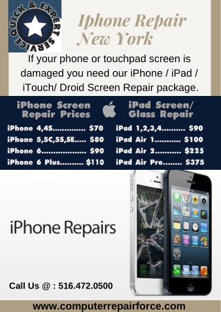 Iphone Repair New York