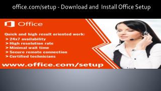 office.com/setup | Download and Install Office 2019/365 on your PC By www.office.com/setup