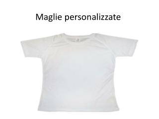 Maglietta personalizzata