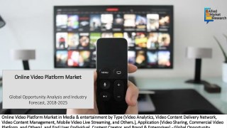 Online Video Platform Market 2025 Growth Prospects, Business Overview, Key Manufacturers and Applications