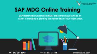 SAP MDG Training Material PPT