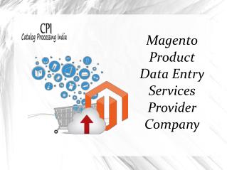 Magento Product upload services