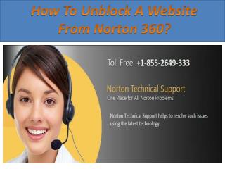 How To Unblock A Website From Norton 360?