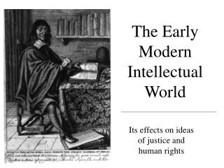 The Early Modern Intellectual World