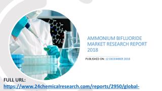 Ammonium Bifluoride Market Research Report 2018