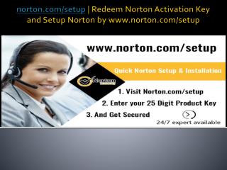 norton.com/setup - Guide to Redeem Norton Activation Key & Setup Norton