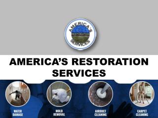 How Water Restoration and Damage Repair is Done?