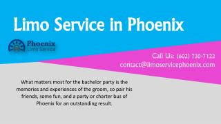 The Bachelor Party That the Groom Deserves with a Party or Charter Bus of Phoenix
