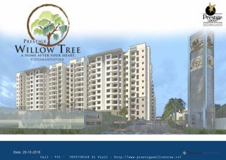 Prestige Willow tree - 2 & 3 BHK apartments near Vidyaranyapura