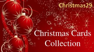 Christmas cards collection book