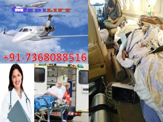 Instant and Secure Air Ambulance Service in Bagdogra with ICU Setup