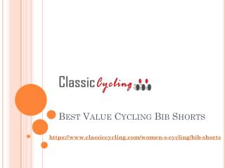 Best Value Cycling Bib Shorts