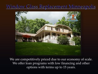 Window Glass Replacement Minneapolis