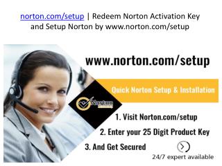 www.norton.com/setup - Complete Guide to Redeem Norton Activation Key & Setup Norton
