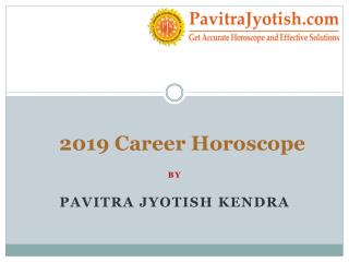 2019 Career Horoscope