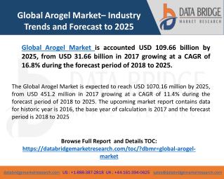 Global Arogel Market by 2025 - Top Key VendorsBASF SE,Aerogel Technologies,Nano High-TechGuangdong Alison Hi-Tech,Cabot