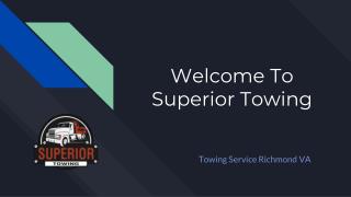 Towing Service Richmond VA | Superiortowingbaker