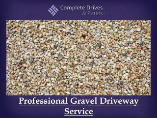 Professional Gravel Driveway Service