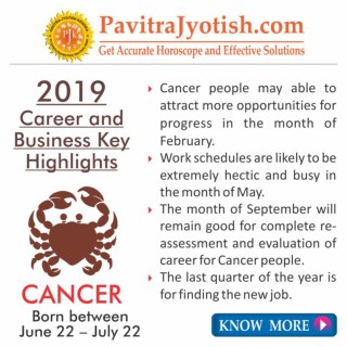 2019 Cancer Career and Business Horoscope