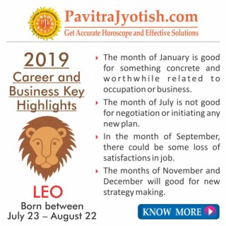 2019 Leo Career and Business Horoscope