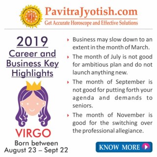2019 Virgo Career and Business Horoscope