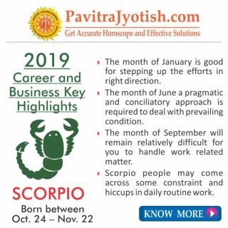 2019 Scorpio Career and Business Horoscope