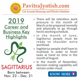 2019 Sagittarius Career and Business Horoscope