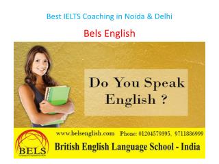 Best IELTS Coaching in Noida & Delhi