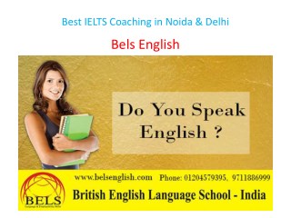 Best IELTS Coaching in Noida & Delhi