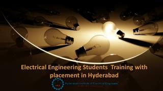 Electrical Engineering Students Training with placement in Hyderabad - HIEE