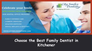 Search the Dentist near google office Kitchener