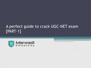 A perfect guide to crack UGC-NET exam [PART-1]