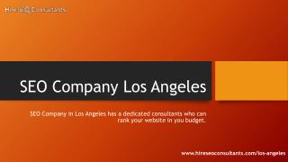 SEO Company Los Angeles | Best SEO Services