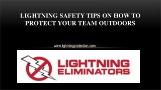 Lightning Safety Tips On How To Protect Your Team Outdoors