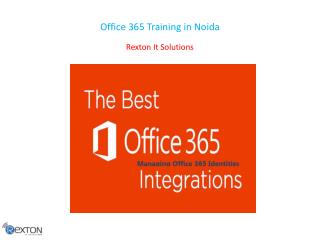 Office 365 Training in Noida