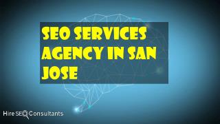 SEO Services Agency in San Jose