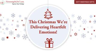 This Christmas we’re delivering heartfelt emotions!