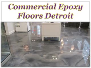 Commercial Epoxy Floors Detroit