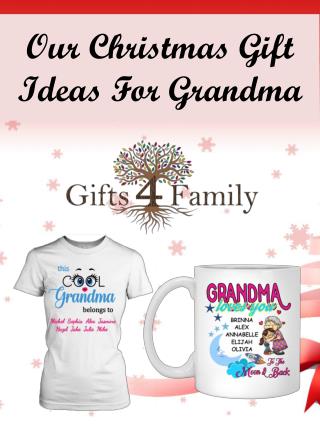 Our Christmas Gift Ideas For Grandma