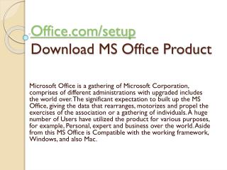 OFFICE.COM/SETUP MS OFFICE ANTIVIRUS ONLINE ACTIVATION