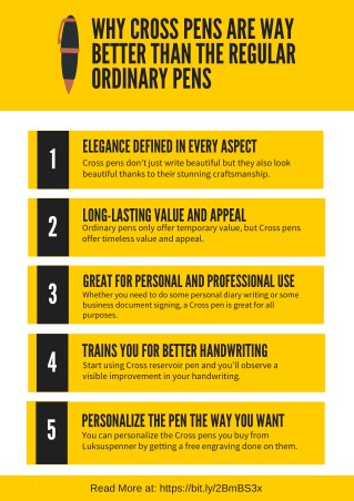 Why Cross Pens are Way Better Than the Regular Ordinary Pens
