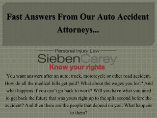 Auto Accident Lawyer Minneapolis - Know Your Rights