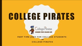 Part Time jobs for College Students