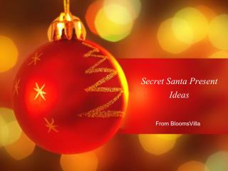 Secret Santa Present Ideas - Send Flowers to Pune